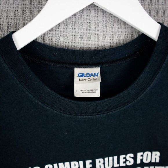 10 Simple Rules Dating Daughter Vintage Sleeveless Tee Mens - Picture 4 of 7